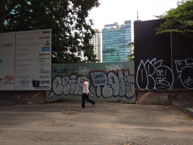  Khu đất vàng 8-12 Lê Duẩn có 3 mặt tiền theo đường Lê Duẩn, Hai Bà Trưng và Nguyễn Văn Chiêm, gần kề Dinh Độc Lập, Nhà thờ Đức Bà. Ảnh: Tiền Phong.