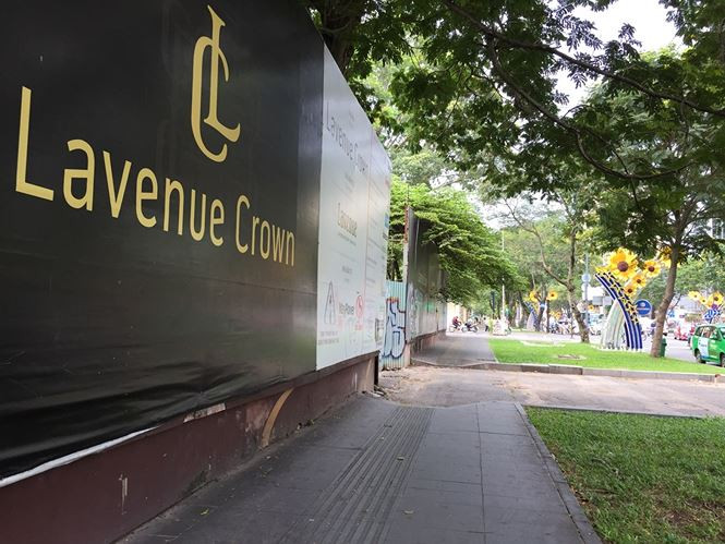 Khu đất số 8-12 Lê Duẩn từng lọt vào “danh sách” một trong ba dự án làm xấu bộ mặt TP do Chủ tịch UBND TPHCM Nguyễn Thành Phong chỉ tên. Ảnh: Tiền phong.