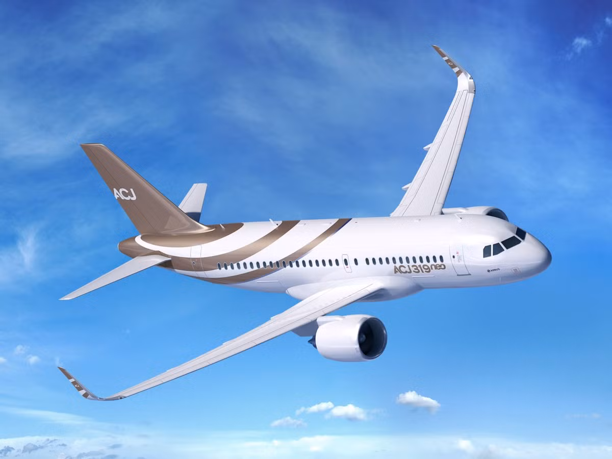 Airbus ACJ319Neo có giá 101,5 triệu USD trước khi lắp đặt phụ kiện nội thất.
