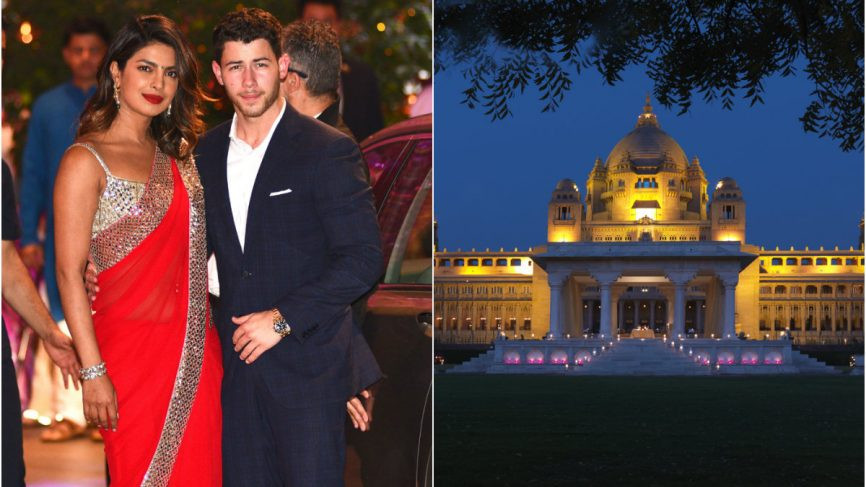 Để tổ chức đám cưới, cặp đôi đã bao trọn toàn bộ khách sạn 5 sao Cung điện Umaid Bhawan từ ngày 29/11 – 3/12. Theo Times of India, giá thuê để tổ chức tiệc 60.000 USD/ngày (khoảng 1,4 tỷ đồng). Ảnh: Condé Nast.