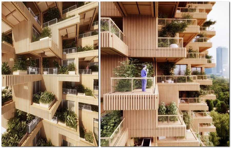 Theo dự kiến, tòa tháp cao 62m, bao gồm 4.500m2 dành cho khu dân cư và khoảng 500m2 dành cho khu vực thương mại và công cộng.