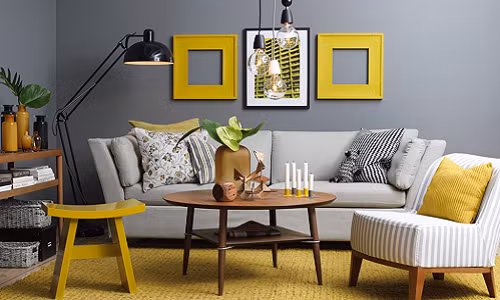 Gam màu vàng là màu phổ biến nhất trong suốt một thời gian dài trên nhiều website kiến trúc. Vì vậy, không có gì ngạc nhiên khi nó được chọn là màu sắc chính cho xu hướng nội thất mùa thu đông 2018.