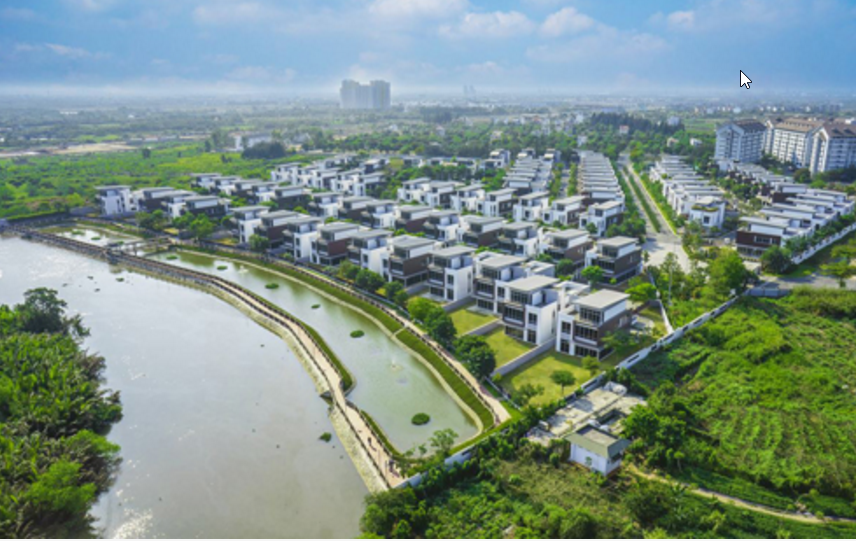 Dự án khu biệt thự Sanctuary Cove 9,88 ha ở phường Phú Hữu, quận 9 của Công ty Liên doanh Belwynn-Hưng Phú đã 3 năm chưa thực hiện. Ảnh: Nhadautu.