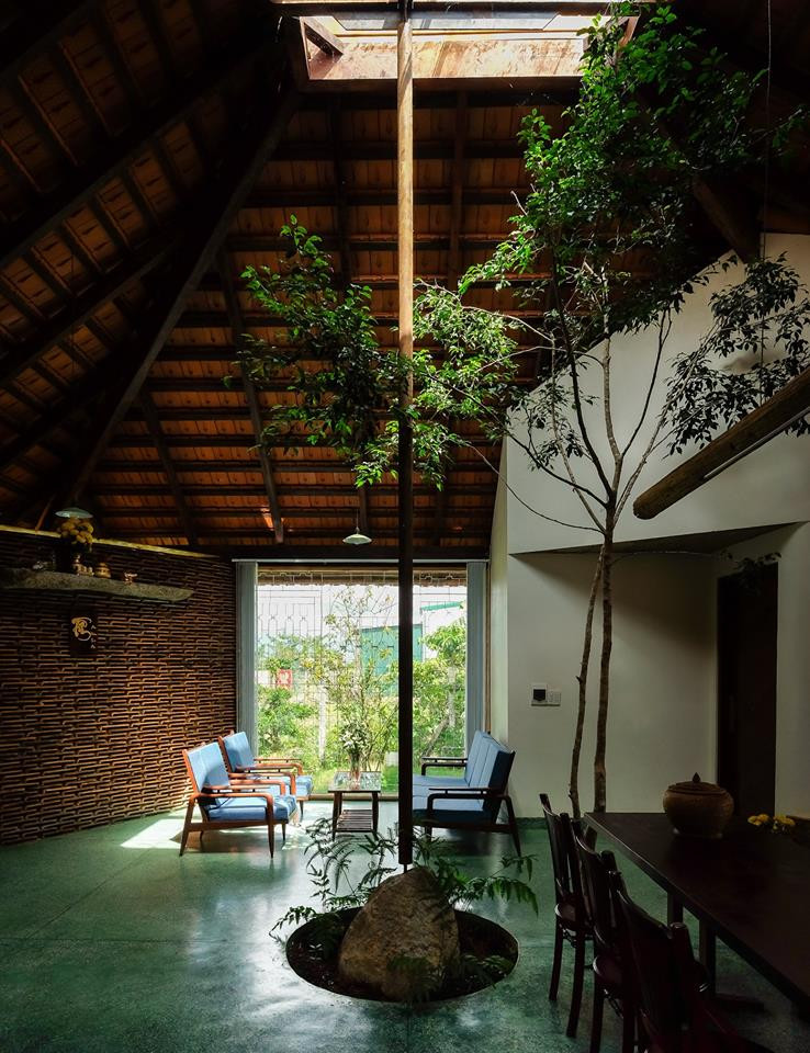 Nhiều diện tích trong nhà được ưu tiên dành cho không gian chung.