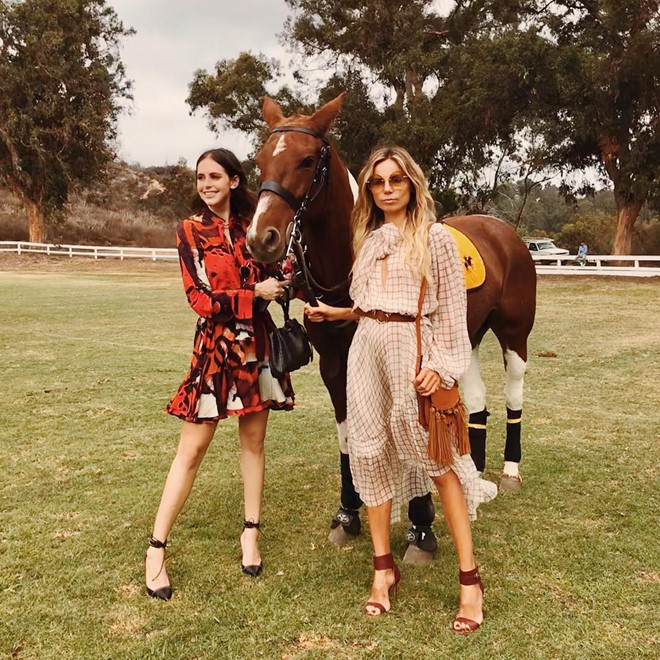 Cô nàng cũng không bỏ lỡ những sự kiện như Veuve Clicquot Polo Classic.