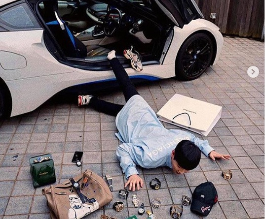 Bộ sưu tập đồng hồ của anh chàng thiếu gia. Nguồn ảnh: Instagram.