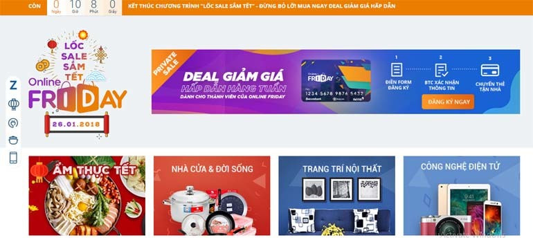 Ban tổ chức Online Friday 2018 cũng dự kiến có thể đáp ứng 5 triệu lượt người truy cập hệ thống và 120.000 người truy cập cùng lúc. Ảnh: Internet.