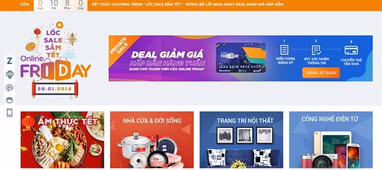 Ban tổ chức Online Friday 2018 cũng dự kiến có thể đáp ứng 5 triệu lượt người truy cập hệ thống và 120.000 người truy cập cùng lúc. Ảnh: Internet.
