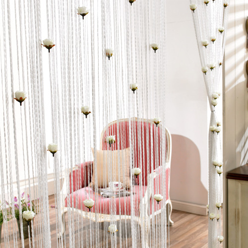 Rèm dây được lựa chọn trong không gian thơ mộng, như nhà hàng, resort, các sảnh khách sạn, spa hoặc phòng ăn chung cư cao cấp. Ảnh: Remthanhhuong.