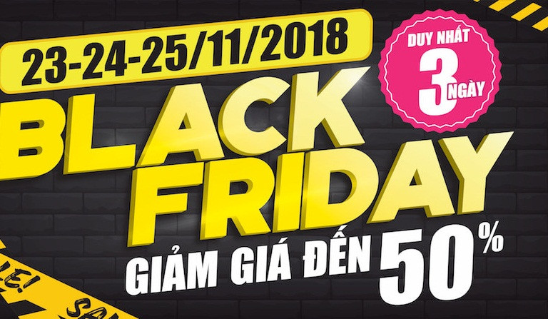 Black Friday 2018, AEON Việt Nam tung ra nhiều sản phẩm giảm giá đến 50% trên toàn hệ thống. Thời gian áp dụng chương trình từ 23-25/11. Ảnh: Aeon.