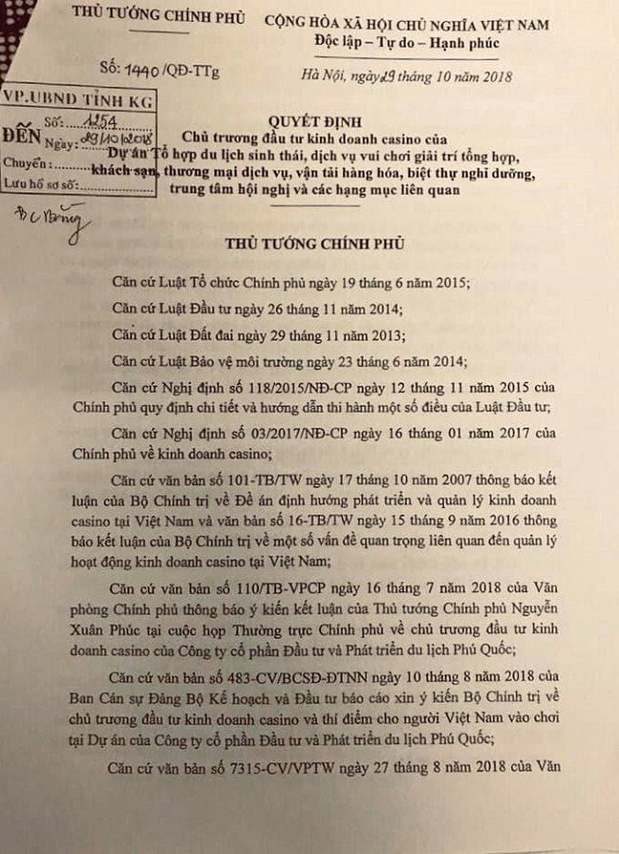 Muon vao choi casino Phu Quoc, nguoi Viet can co gi?