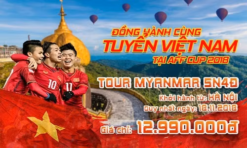 Sang Myanamar co vu doi tuyen Viet Nam, gia tour the nao?