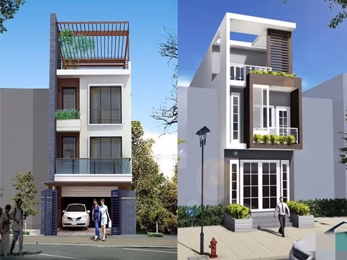 Thiết kế nhà ống thông thoáng và hiện đại. Ảnh: Ktshanoi.