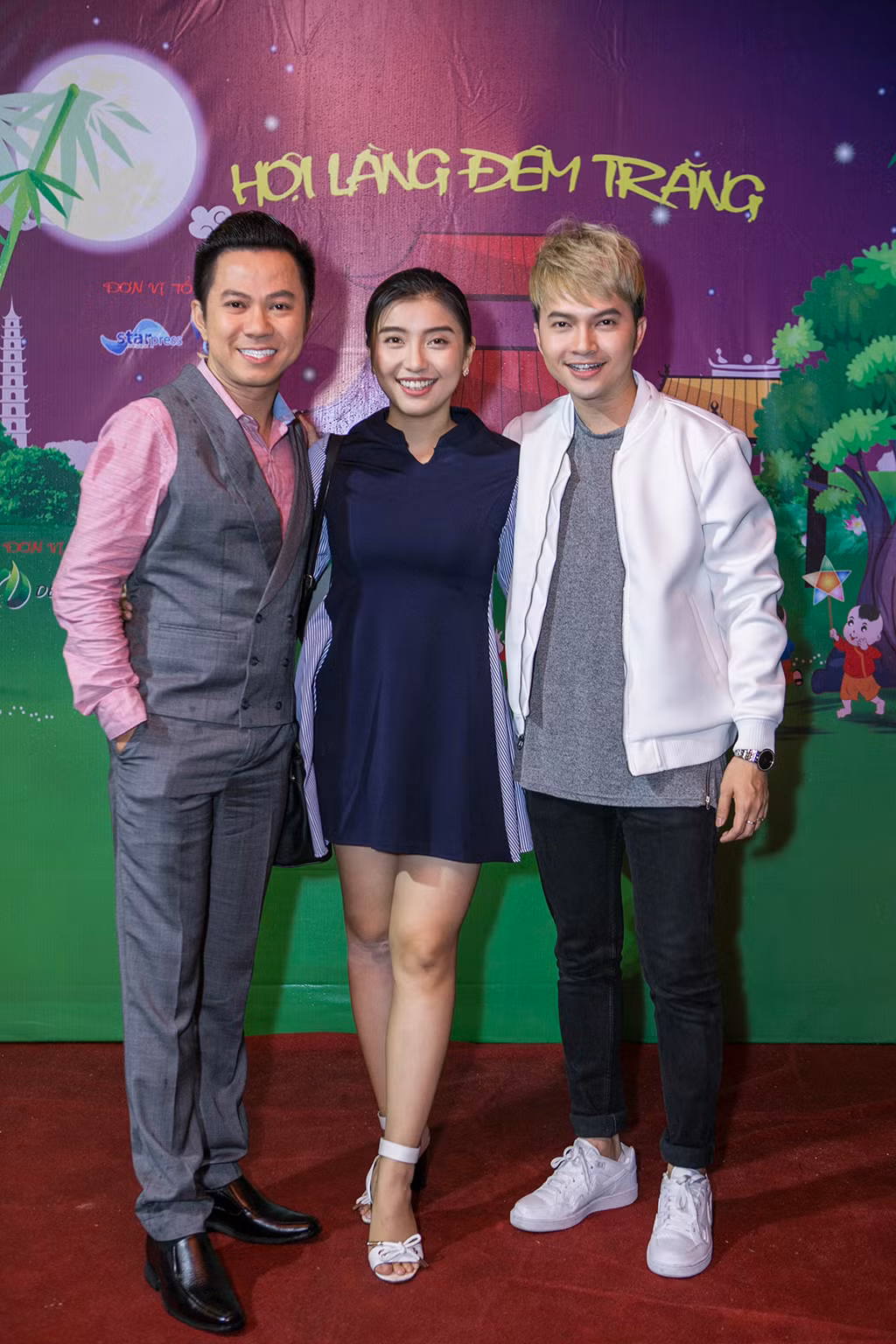 Ca sĩ Nam Cường, Tiêu Châu Như Quỳnh và Quốc Đại cùng đón trung thu với hoạt động ý nghĩa.