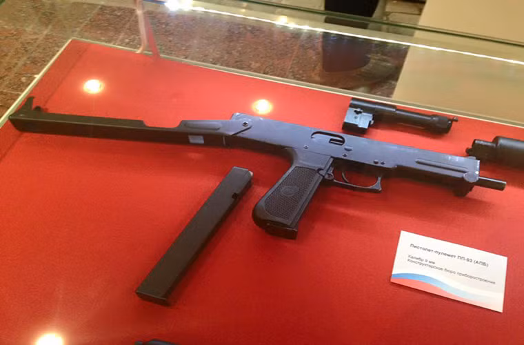 Mẫu tiểu liên sử dụng đạn 9mm PP-93 được phát triển dành cho các đơn vị Đặc nhiệm Nga.