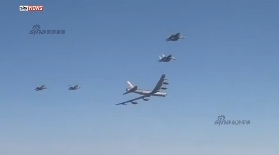 Anh nong may bay nem bom B-52 