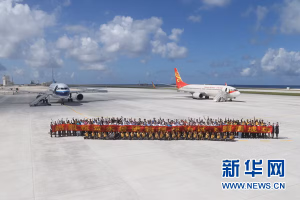 Trung Quoc lai bay thu nghiem trai phep tai Da Chu Thap