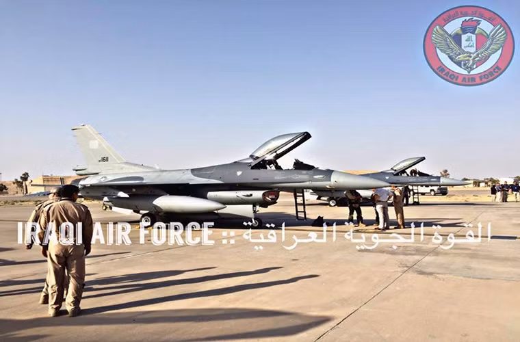 Khong quan Iraq da co 10 chiec F-16 de tieu diet IS