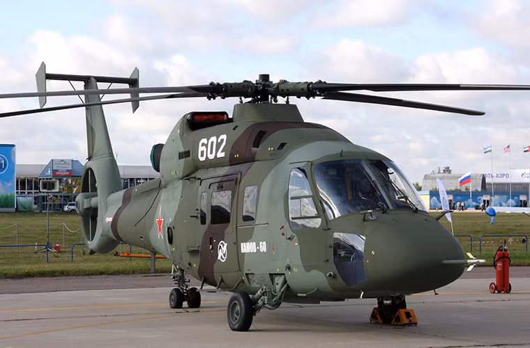 Ka-60 là dòng trực thăng vận tải quân sự đa năng được Kamov phát triển vào đầu những năm 1990, nó thực hiện chuyến bay thử nghiệm đầu tiên của mình vào cuối năm 1998. Ngoài phục vụ mục đích quân sự Ka-60 còn có thể phục vụ cho loạt các hoạt động dân sự khác từ vận chuyển hàng khách cho đến tìm kiếm cứu nạn.