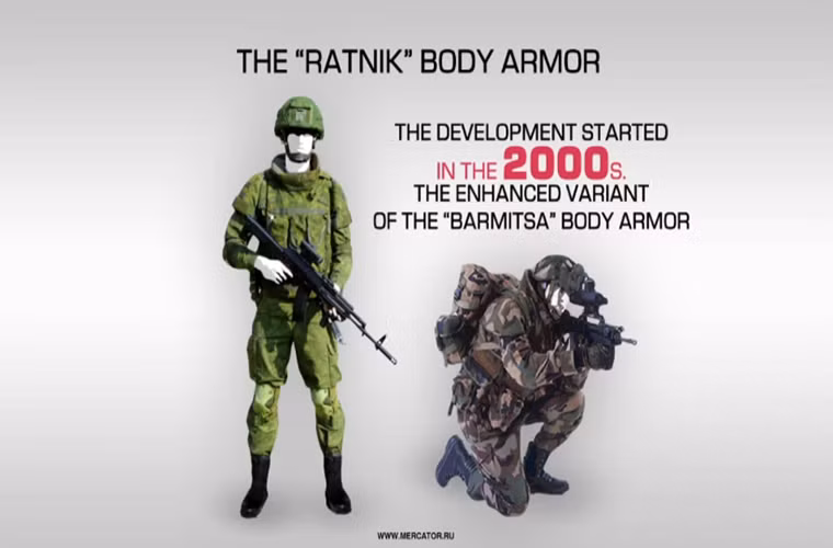 Bộ quân trang chiến binh tương lai được Bộ Quốc phòng Nga phát triển từ đầu những năm 2000 để thay thế cho người tiền nhiệm của mình là bộ quân trang Barmitsa.