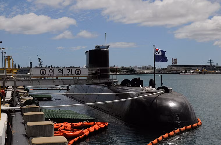 Tàu được trang bị 4 động cơ diesel MTU và một động cơ điện cho tốc độ bơi khi lặn là 21,5 hải lý/h, tầm hoạt động khi nổi 20.000km với tốc độ kinh tế 10 hải lý/h và khi lặn là 740km với tốc độ 7km/h, dự trữ hành trình 50 ngày, lặn sâu tối đa 500m. Hỏa lực của tàu có 8 ống phóng ngư lôi 533mm có thể bắn cả tên lửa hành trình chống tàu Harpoon. Nguồn ảnh: Wikipedia