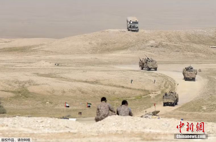 Theo Bộ Quốc phòng Ả Rập Xê-út, đợt tập trận North Thunder lần này có mục đích chính là nâng cao khả năng tác chiến giữa các đơn vị quân sự cũng như khả năng sẵn sàng chiến đấu và tham gia các chiến dịch quân sự lớn giữa các nước Hồi giáo đồng minh. Nguồn ảnh: Sina