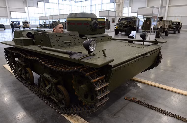 Xe tăng chiến đấu hạng nhẹ T-38A của Hồng quân Liên Xô trong Chiến tranh Thế giới thứ 2. Nguồn ảnh: Sputnik News