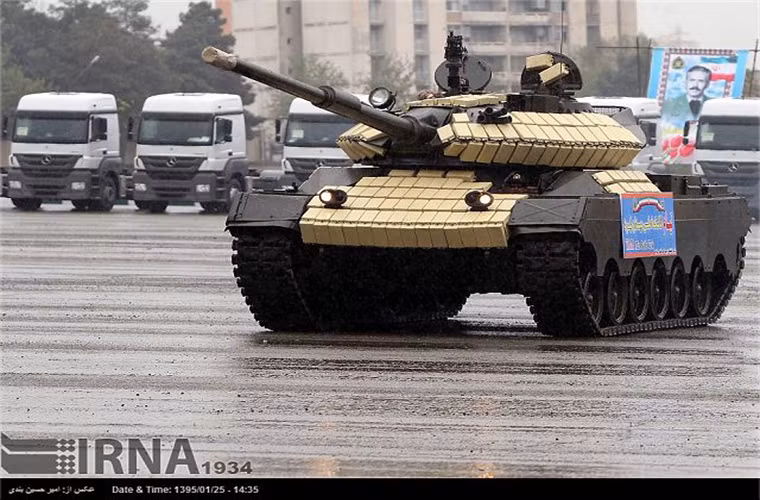 Kham pha xe tang moi nhat do Iran tu che tao