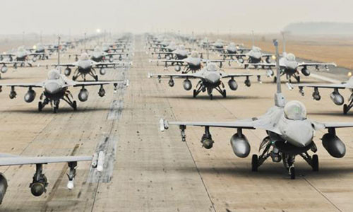 Diem mat nhom can cu quan su My bao vay Trung Quoc