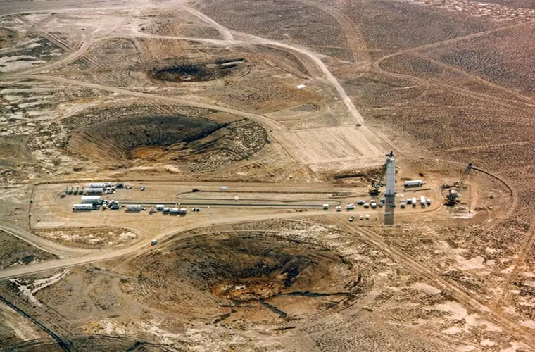 Các đợt thử nghiệm vũ khí hạt nhân mới được thực hiện gần ngay bên cạnh các vị trí thử nghiệm cũ.