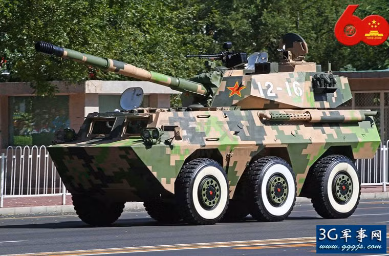 Vị trí thứ 9 thuộc về mẫu xe tăng bánh lốp WMA301 do Trung Quốc chế tạo dành cho thị trường xuất khẩu, nó cũng được biết tới với cái tên PTL-02 vốn được trang bị khá nhiều trong biên chế Quân đội Trung Quốc. WMA301 hoạt động chủ yếu tại các quốc gia Châu Phi và một số nước Châu Á do nó có giá thành khá rẻ và được thiết kế theo tiêu chuẩn của NATO.