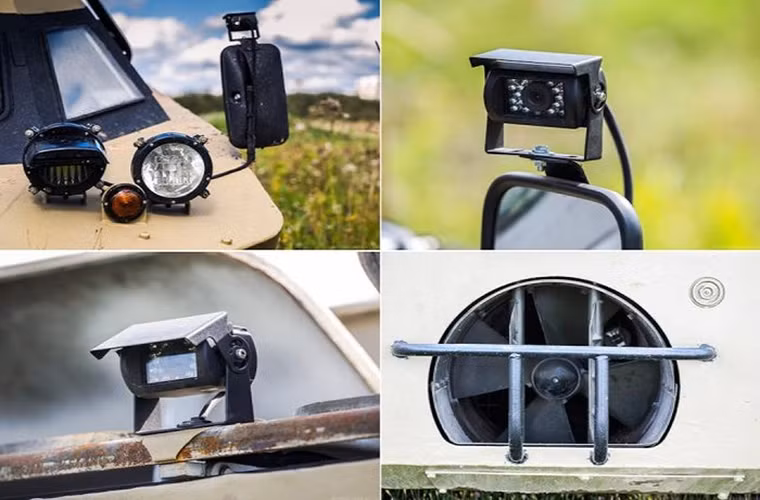 Một điểm sáng khác của biến thể này là việc nó được trang bị thêm hệ thống camera quan sát dọc thân và phía sau đuôi xe.