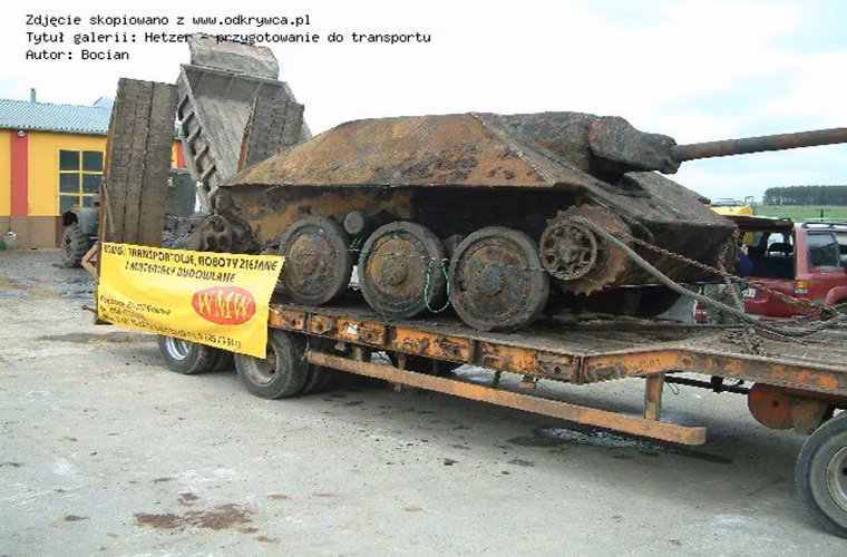 “Sát thủ” diệt tăng một thời của Đức giờ chỉ còn là một đống sắt hoen rỉ.