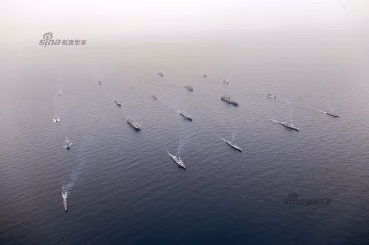 Yonhap đưa tin, ngày 8/3 Hải quân Mỹ-Hàn bắt đầu cuộc tập trận trên biển trong khuôn khổ cuộc tập trận "Đại bàng non 2016". Khoảng 19 tàu chiến của Mỹ, Hàn Quốc, Australia và New Zealand đã tham gia đợt diễn tập.