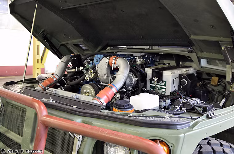 Hiện tại Arzamas JSC sản xuất chủ yếu biến thể Tiger-M dành cho Quân đội Nga với hệ thống động cơ diesel cải tiến YaMZ-534 có công suất 215 mã lực với thiết kế phần mui xe bọc thép mới.