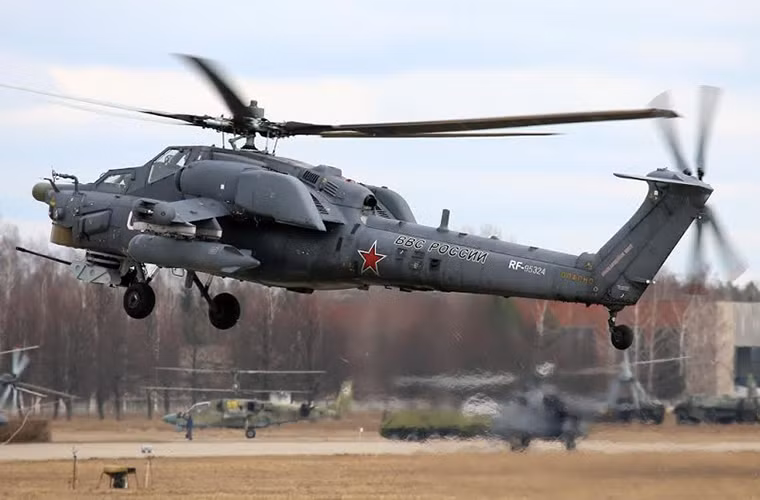 Mi-28N là dòng trực thăng tấn công hiện đại nhất của Không quân Nga hiện nay cũng như trên thế giới, điều này được chứng minh qua chiến dịch quân sự của Nga ở Trung Đông và một số cuộc xung đột vũ trang khác. Nguồn ảnh: Arms-Expo