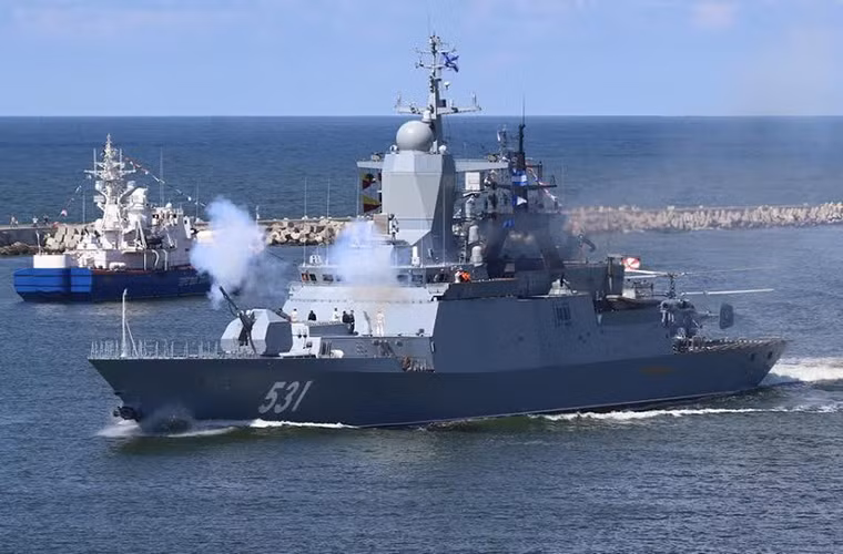 Bên cạnh các tàu chiến cũ, Hạm đội Baltic cũng đang hiện đại hóa dần biên đội tàu chiến của mình với việc đưa vào trang bị một loạt tàu hộ vệ tàng hình thế hệ mới, một trong số đó có thể kể tới tàu hộ vệ tên lửa Steregushchy với khoảng bốn chiếc đã được đưa vào trang bị.