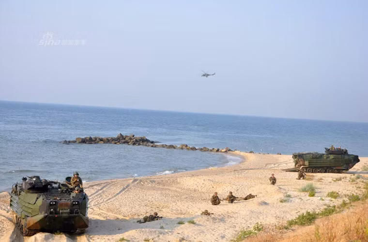 Trên thực tế các hoạt động quân sự của Ukraine không thể gây được bất cứ sức ép quân sự nào lên Moscow, tuy nhiên sự xuất hiện của Mỹ và NATO tại Ukraine lại là một vấn đề khác. Nhất là khi Mỹ điều động cả tàu ngầm tấn công hạt nhân áp sát Bán đảo Crimea vốn là nơi Hạm đội Biển Đen Nga đóng quân.