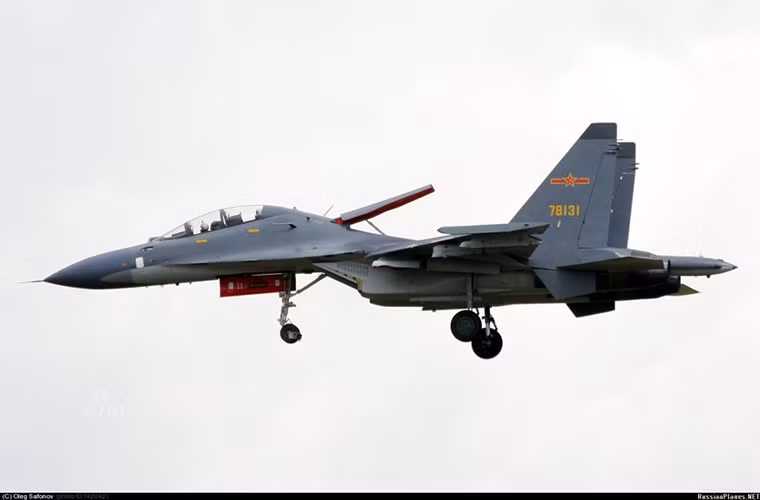 Một chiếc Su-30MKK khác mang số hiệu “78131” của Trung Quốc tại Nga nơi sản xuất ra chúng.