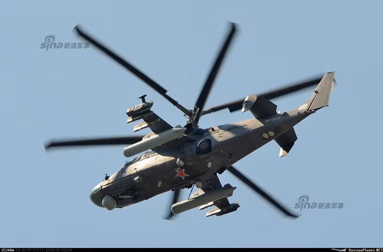 Trực thăng tấn công Ka-52 là một trong bộ đôi trực thăng tấn công hiện đại nhất của Không quân Nga. Hiện Ka-52 cũng đang tham chiến tại Syria bên cạnh những chiếc trực thăng tấn công Mi-24D.