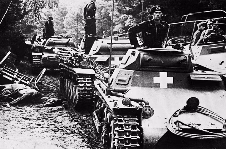 Trong ảnh là một đơn vị Panzer I của Đức tham gia xâm lược Ba Lan vào năm 1939.