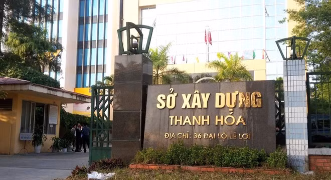 Sở Xây dựng Thanh Hóa. Ảnh: Nguyễn Dương.