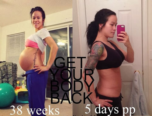 Choáng: 1 tuần sau sinh, mẹ lấy lại vòng eo “con kiến”. Nhờ chăm chỉ tập luyện cùng chế độ đi bộ tích cực, bà mẹ Sia đã có được vòng eo con kiến sau sinh. Bí quyết của cô rất đơn giản đó là chăm chỉ luyện tập thể thao và có chế độ ăn uống kiêng khem một chút. Hãy cùng nghe Sia chia sẻ về cách lấy lại vóc dáng “thần tốc” sau sinh của mình.