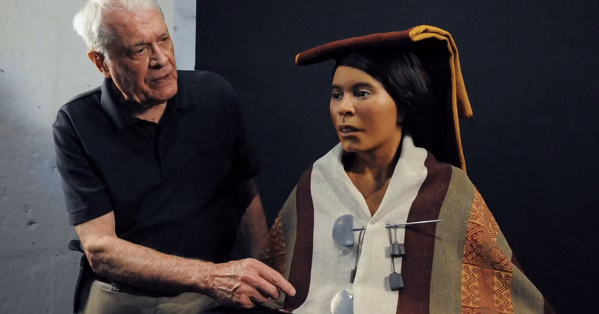 Chuyên gia phục dựng, Oscar Nilsson, đã dành nhiều tháng trong studio của mình tại Stockholm để tái hiện hộp sọ. Cuối cùng, ông đã tạo ra một bức hình chạm khắc sống động của cô gái 14 tuổi.