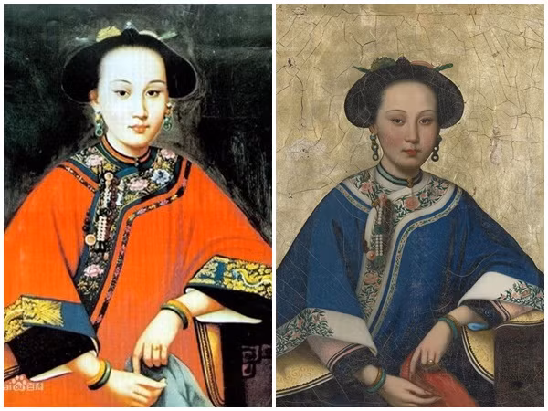 Nàng tiến cung như một lễ vật dành cho Càn Long và được hộ tống cẩn thận trên suốt quãng đường đến Bắc Kinh, nàng được tắm rửa hằng ngày trên đường đi bằng sữa lạc đà để không làm mất đi thứ hương thơm bí ẩn trên cơ thể mình.