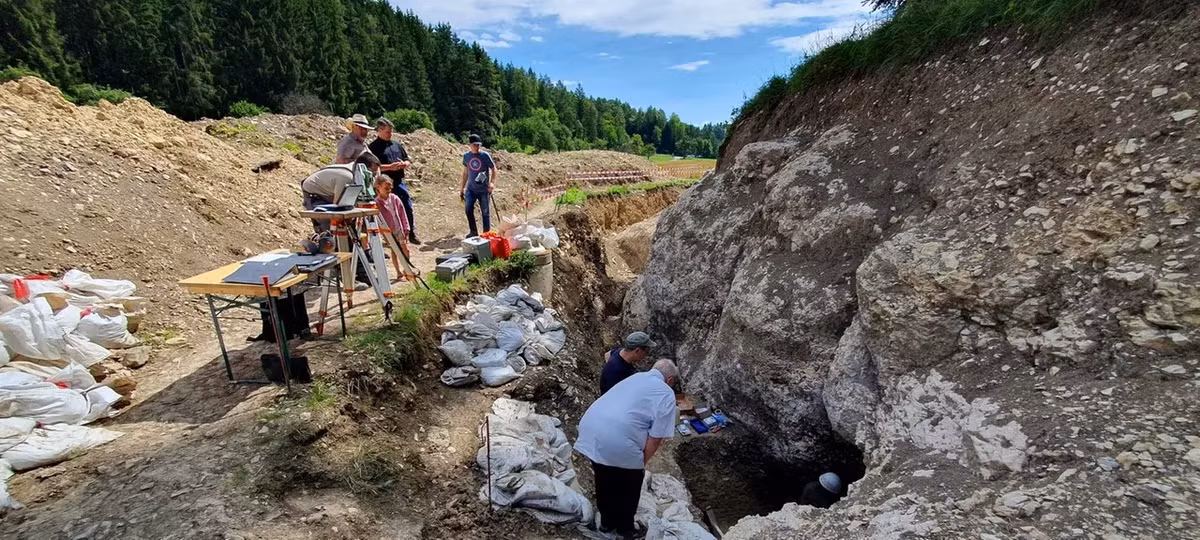 Các hoạt động khai quật mới bắt đầu vào năm 2021. Trải qua 6 tuần công việc, các chuyên gia đã thu thập thêm dữ liệu, tuy nhiên, lối vào ban đầu của hang vẫn chưa được tìm thấy.