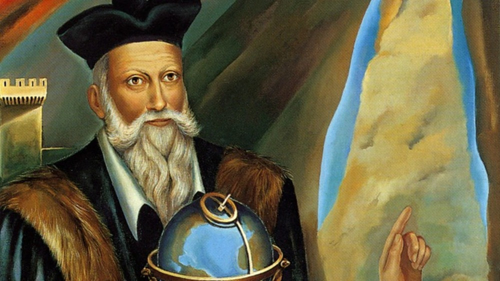 Nostradamus nổi tiếng với những lời tiên tri của mình vào những năm 1500, đã báo trước hàng loạt sự cố trong tương lai, chẳng hạn như sự trỗi dậy của Adolf Hitler, vụ ám sát John F. Kennedy và các cuộc tấn công ngày 11 tháng 9, bên cạnh hàng nghìn dự đoán mà ông đã xuất bản trong cuốn sách "Những lời tiên tri" của mình cách đây 467 năm.
