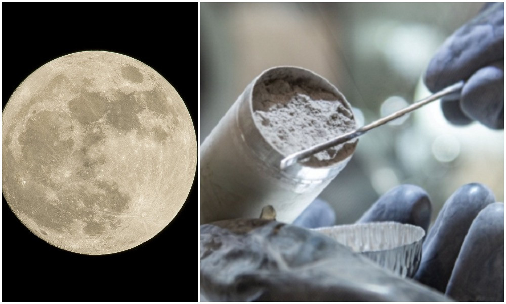 Trước khoảnh khắc trọng đại đó, phó quản lý mẫu vật Apollo Juliane Gross đã thực hiện nhiều lần diễn tập quá trình khó khăn với mẫu đá giá trị ở Trung tâm vũ trụ Johnson của NASA, Houston, nơi lưu trữ mẫu vật Mặt Trăng.