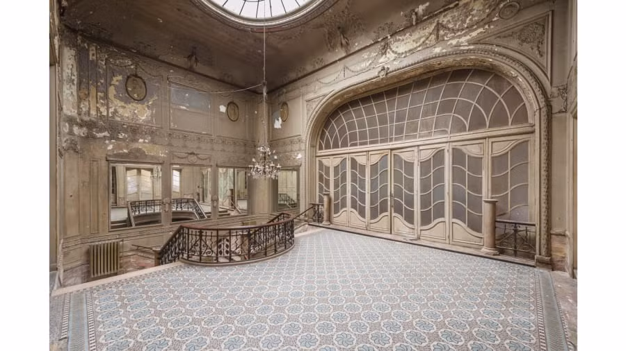 Rạp chiếu phim Aegidium ở Bỉ hiện đang được trùng tu.