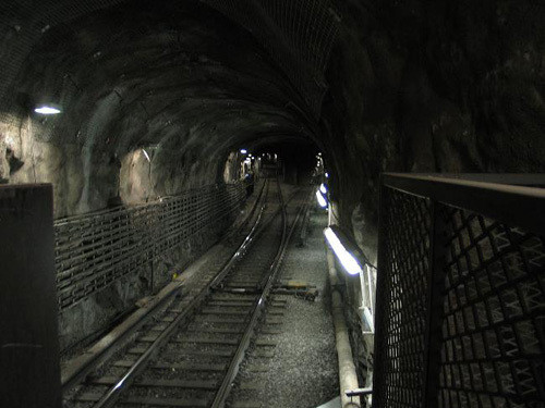 Sau khi ngã xuống đất, người em khó khăn đứng dậy và nhìn về hướng tàu, nhưng tất cả những gì anh ta có thể thấy là màn sương trắng dày đặc. Khi anh chuẩn bị bước qua, màn sương trắng đột nhiên tan biến, đoàn tàu cũng theo đó biến mất. Không còn tiếng cười khúc khích trên các toa tàu, mọi thứ xung quanh thật yên tĩnh. 